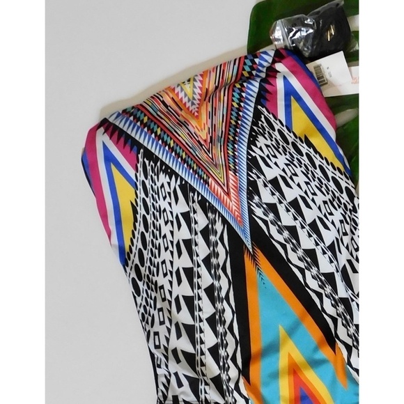 NWT!! PILYQ Inca Halter or Strapless One Piece Swimsuit Colorful Vacation Small - Picture 4 of 15